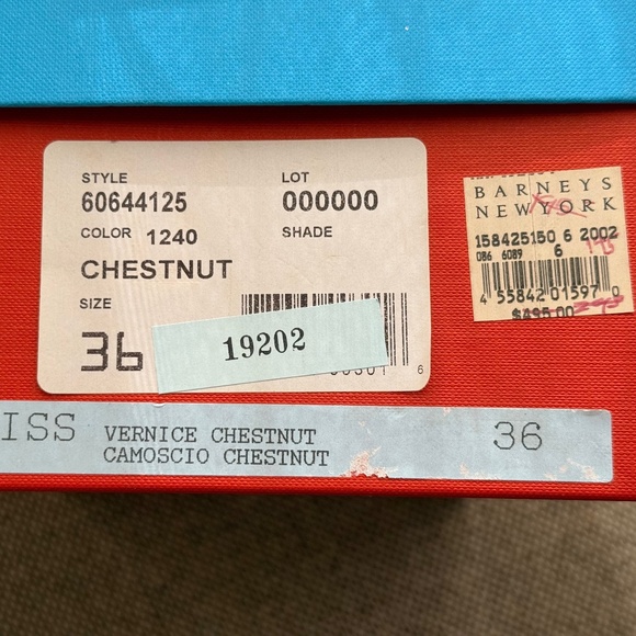 JEAN-MICHEL CAZABAT Suede/Patent Leather Pumps Womens SZ 6 36 In Box Made Italy - Picture 4 of 8